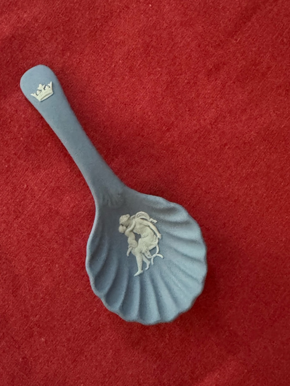 Wedgewood Jasperware Christening Spoon